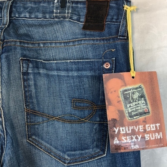 Bnwt - Vintage Chip & Pepper Olivia Lite Glen Morn GML Bootcut  High Rise Jeans - Picture 6 of 8